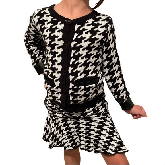 Sophie & Sam | 2 piece Houndstooth suit set | 4T - Picture 2 of 8